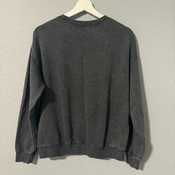 Pink‎ Floyd Women Gray Long Sleeves Crew Neck Graphic Print Cozy Sweater Size M - Picture 11 of 11